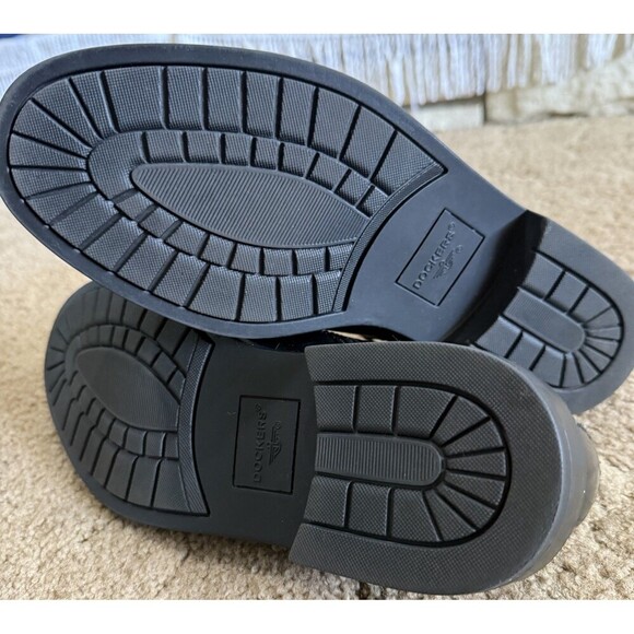 Dockers Shoes Men's 9M Gordon Dress Cap Toe Oxford 90-2214 Black Leather - Picture 4 of 5